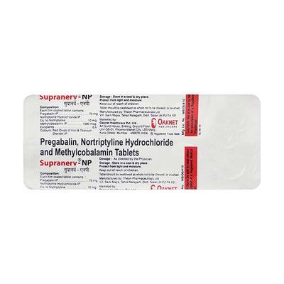 SUPRANERV NP Tablet 10's - Neuropathic Pain-Dru