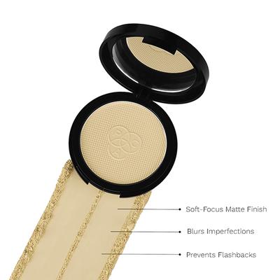 PAC Matte Touch Compact Powder (130 Biscuit) 12 gm - Compact Powder