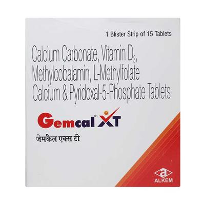 GEMCAL XT Tablet 15's - Supplements-Sup