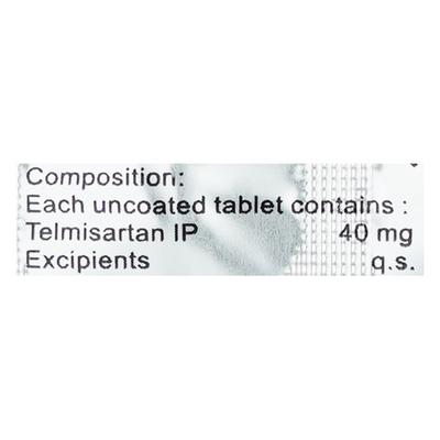 Telmikind 40mg Tablet 10'S - Hypertension-Ang