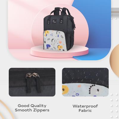R for Rabbit Caramello Dino Diaper Bags - Grey 1's - Diapers & Wipes