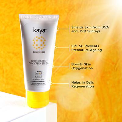 Kaya YOUTH PROTECT SUNSCREEN SPF 50 50 ml - Face Sunscreen