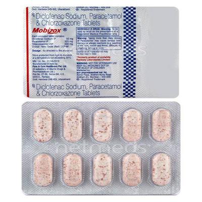 MOBIZOX Tablet 10's (se) - Muscle Cramps/Spasticity-Mus