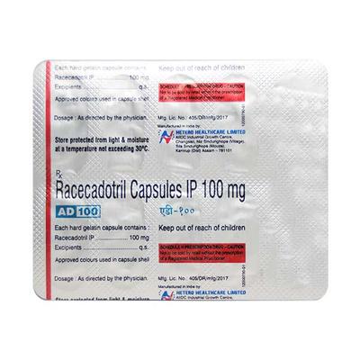 AD 100mg Capsule 10'S - Diarrhoea-Ant