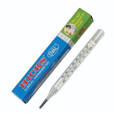 Hicks Oval Clinical Thermometer - Thermometer & Oximeter