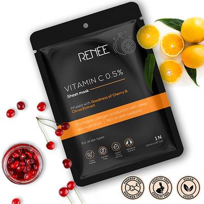 RENEE Vitamin C Sheet Mask 2's - Sheet Masks