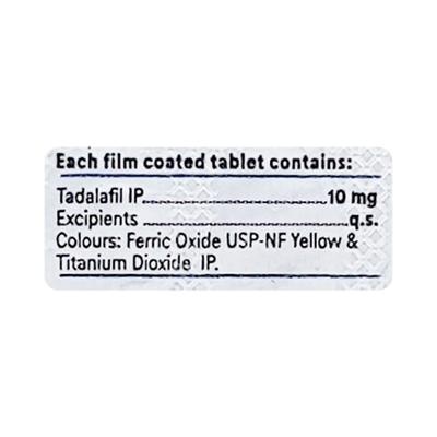 Tazzle 10mg Tablet 10'S - Impotence/Erectile Dysfunction (Ed)