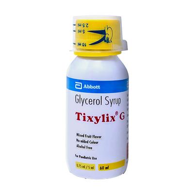 TIXYLIX G MIXED FRUIT FLAVOR Syrup 60ml - Cough And Cold-Cou