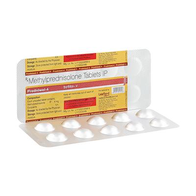 PREDNIWEL 4 Tablet 10's - Allergies-Ant