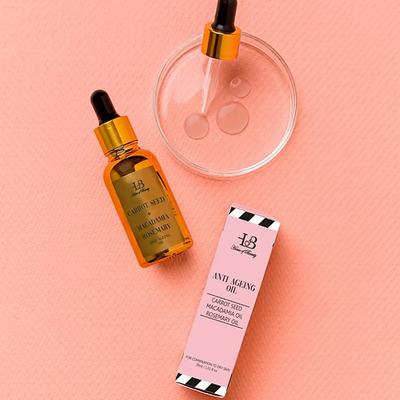 House of Beauty Anti Ageing Oil For Dry, Combination & Mature Skin with Rosemary Extract 30ml - Face Oils