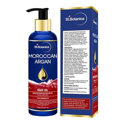 Stbotanica Moroccan Argan Shampoo + Argan Hair Oil 500 ml - Shampoos