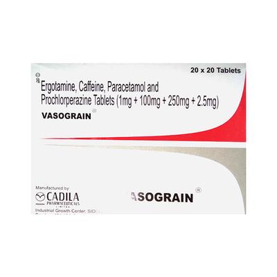 VASOGRAIN Tablet 20's - Migraine