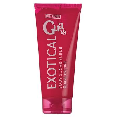 MADES Body Resort Clear Pink Tube Body Sugar Scrub 250 gm - Scrubs & Exfoliants