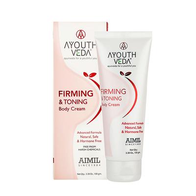 Ayouthveda Firming & Toning Body Cream 100 gm - Creams/Oils/Lotions