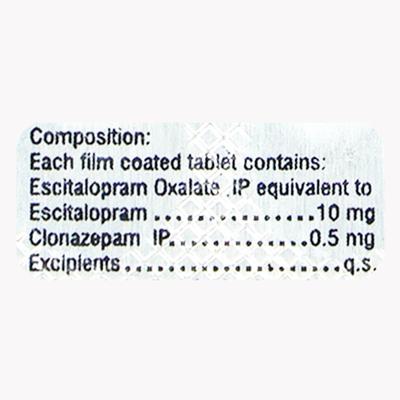 Ezeepam Plus 10mg Tablet 10'S - Anxiety-Anx