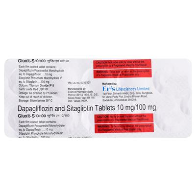 GLUXIT S 10/100 Tablet 10's - Diabetes-Ant