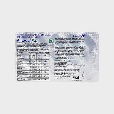 ANTOXID P Tablet 15's - Supplements-Vam