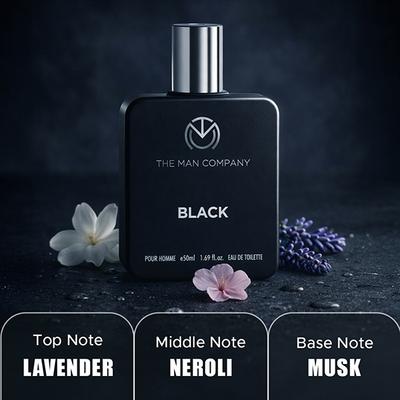 The Man Company Black EDT Perfume For Men 50 ml - Men Perfumes (Edt/Edp)