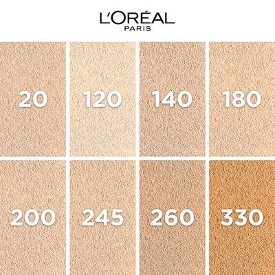 L'Oreal Paris Infallible 24H Fresh Wear Foundation in a Powder, Transferproof, Golden Sun 260 9 gm - Foundation