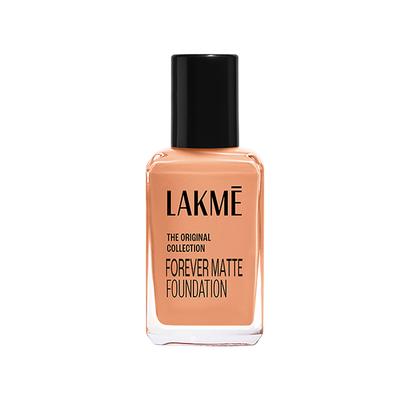 Lakme FOREVER MATTE FOUNDATION for Superior Coverage, Vit E, lightweight & water-resist Pearl, 27ml - Foundation