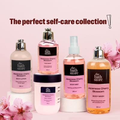 The Bath Store Japanese Cherry Blossom Body Yogurt 200 gm - Lotions & Creams
