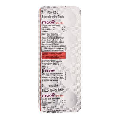 ETROSA MR Tablet 10's - Pain relief-Nsa