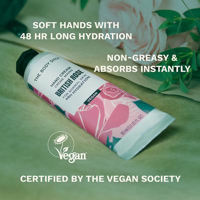 The Body Shop Hand Cream British Rose 30ml - Hand Creams