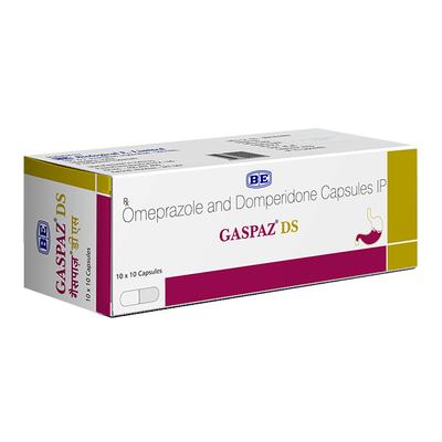 Gaspaz DS Capsule 10'S - Ulcer/Reflux/Flatulence-Aaa