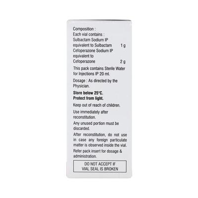 Zostum 3Gm Injection 1's - Bacterial Infections-Cep