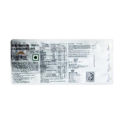 HAIRBLESS Tablet 15's - Supplements-Vam