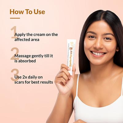 Fixderma Skarfix-Plus Cream with Kojic Acid for Hyperpigmentation, Melasma & Acne Scars (15 g) - Lotions & Creams