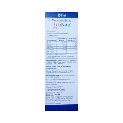 TRUNAP Syrup 100ml - Supplements-Sup