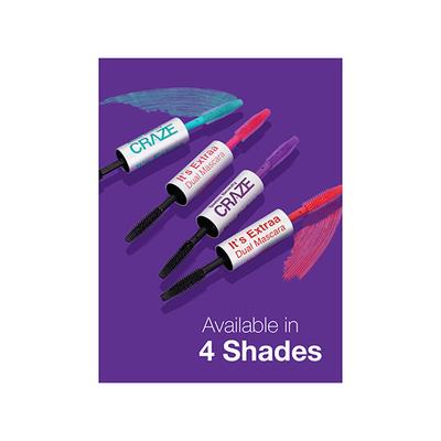 Swiss Beauty Craze It's Extraa Dual Mascara-Red Flag 5 g - Mascaras