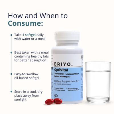 Briyo OptiVital Softgel 60's - Mental Health