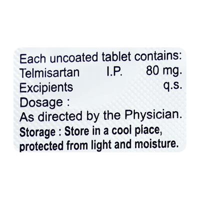 Hytel 80mg Tablet 10'S - Hypertension-Ang