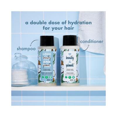 Love Beauty And Planet Coconut Water and Mimosa Flower Paraben Free Volume and Bounty Conditioner 400 ml - Conditioners