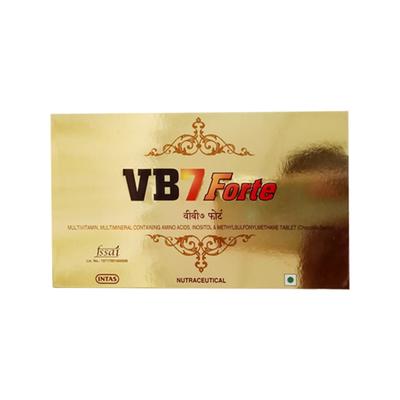 VB7 FORTE Chocolate Flavour Tablet 10's - Supplements-Vam
