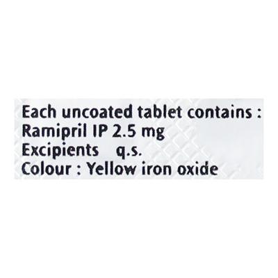 Cardace 2.5mg Tablet 15'S - Hypertension-ACE