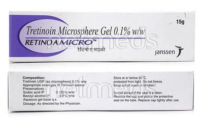 Retino A Micro 0.1% Gel 15gm - Acne-Acn