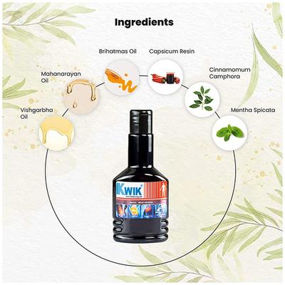Ozone Kwik Pain Relief Oil 120 ml - Others
