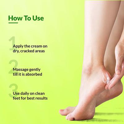 Fixderma Foobetik Foot Cream for Diabetic, Dry & Crack Heel, Moisturizes & Repair Feet (100 g) - Face Creams