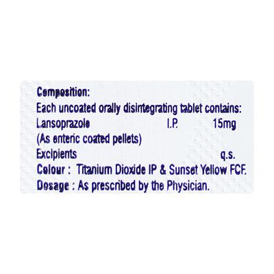 LGERD JUNIOR DELICIOUS ORANGE FLAVOUR Orally Disintegrating Tablet 10's - Ulcer/Reflux/Flatulence-Aaa