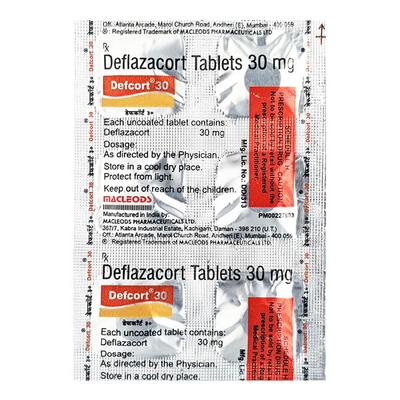 Defcort 30mg Tablet 6'S - Auto Immune Disease-Imm