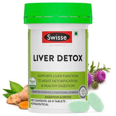 Swisse Ultiboost Liver Detox Tablet 60's - Vital Health