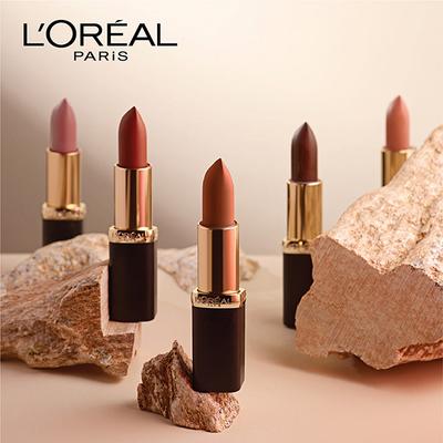 L'Oreal Paris Color Riche Moist Matte Lipstick, 266 Pure Rouge 3.7 Gm - Lipsticks