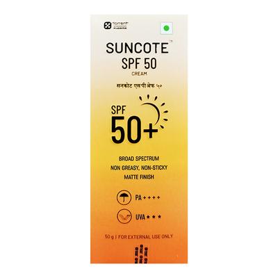 SUNCOTE SPF 50+ PA++++ UVA Cream 50g - Sun Protectors-Emo