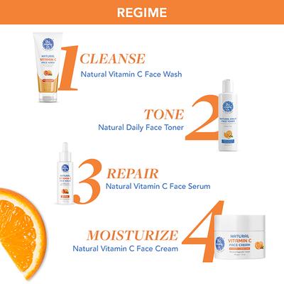 The Mom's Co. Natural Vitamin C Complete Face Care Routine Kit 1's - Scrubs & Exfoliants