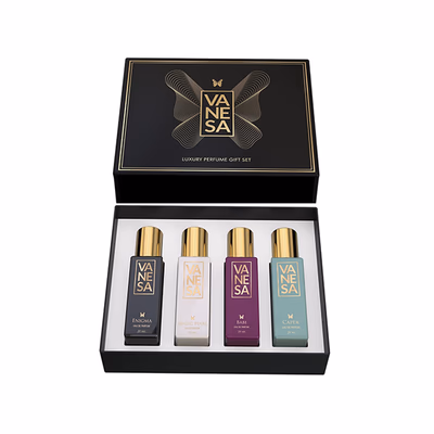Vanesa Luxury Gift Set for Women - 20ml each 4's - Women Perfumes (Edt/Edp)