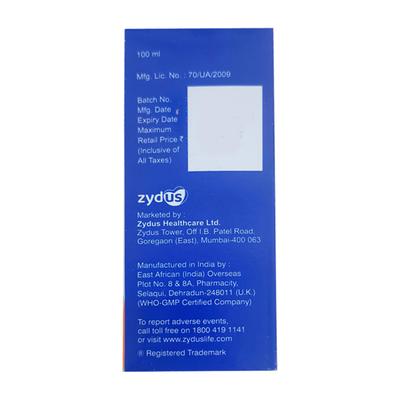 AERODIL SUGAR FREE MIXED FRUIT FLAVOUR Expectorant 100ml - Cough And Cold-Cou