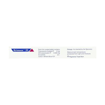 Krimson 35mg Tablet 21'S - Hormonal Therapy-And